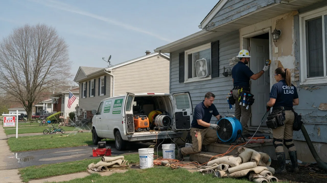 Flood Cleanup in Sherrills Ford, NC near me